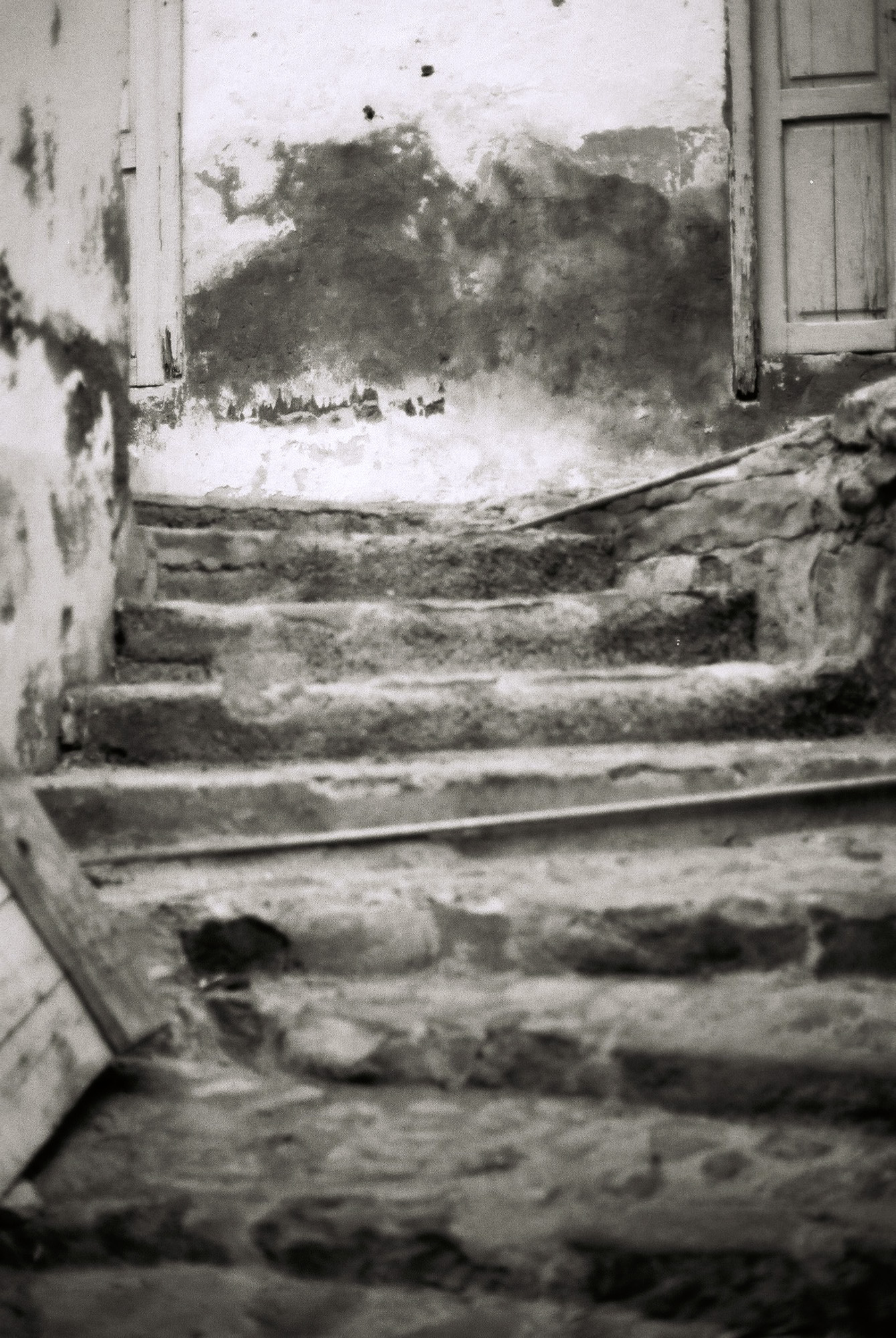 © Holger Kral • Photography - Go04_16_12 - 2004, blackwhite, cosas, gomera, journey, landscape, street - photo #34 - 